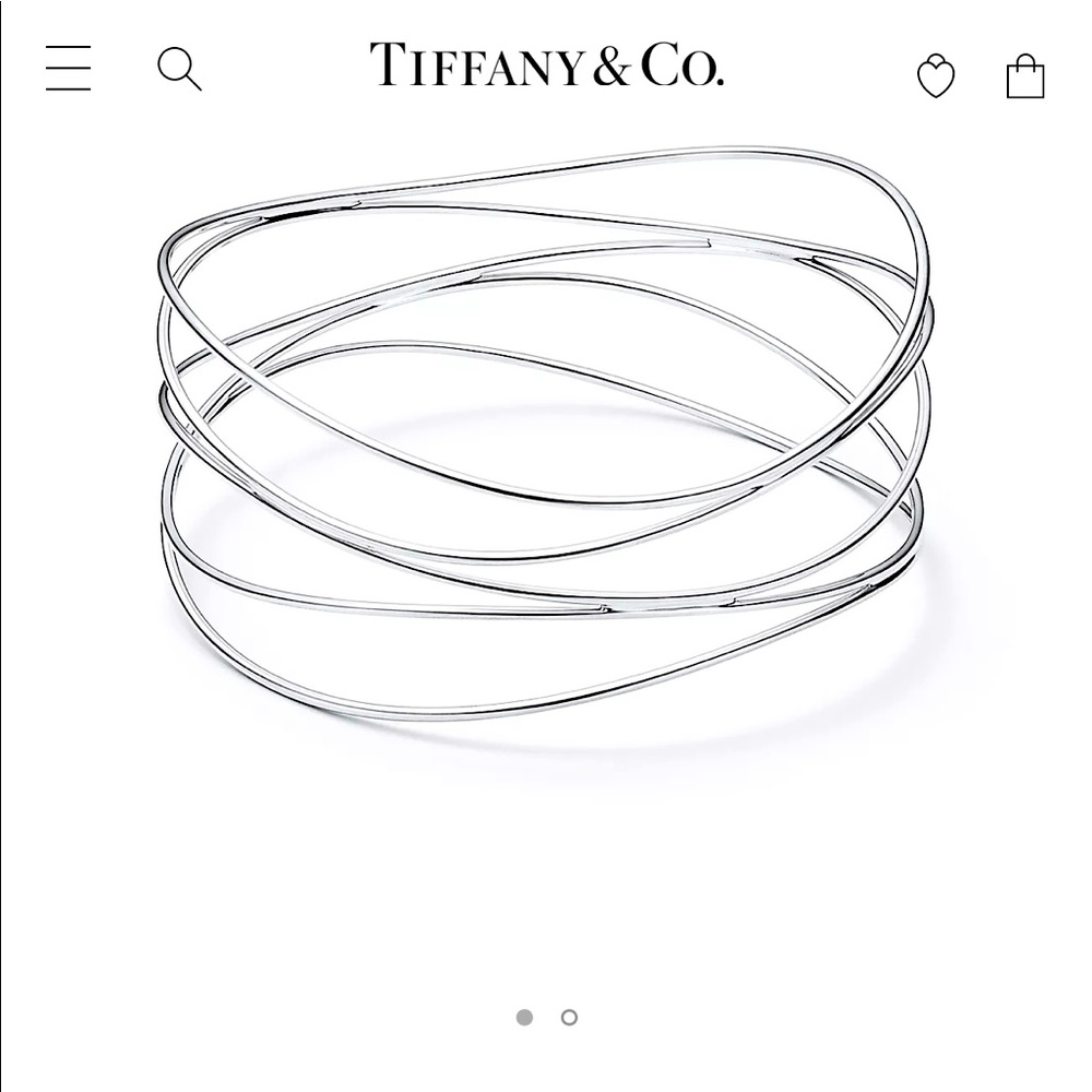 Tiffany & Co Wave 5 Row Bangle